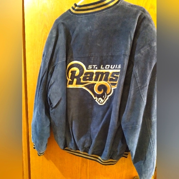 NFL Other - St Louis Rams suede jacket